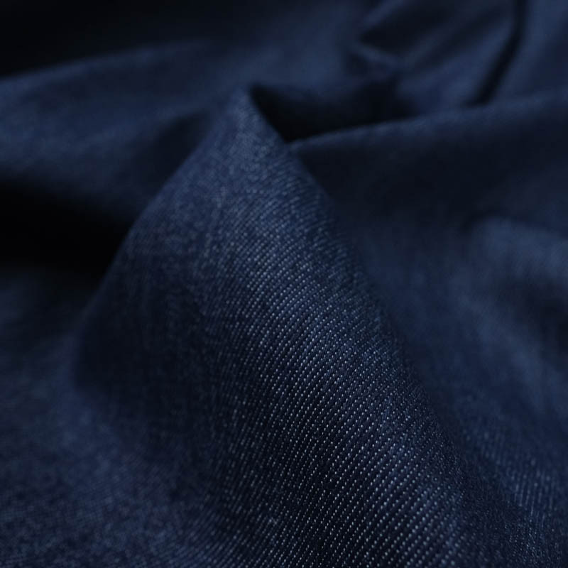 Blue Denim Relaxed Stretch Jeans - Maison Klem